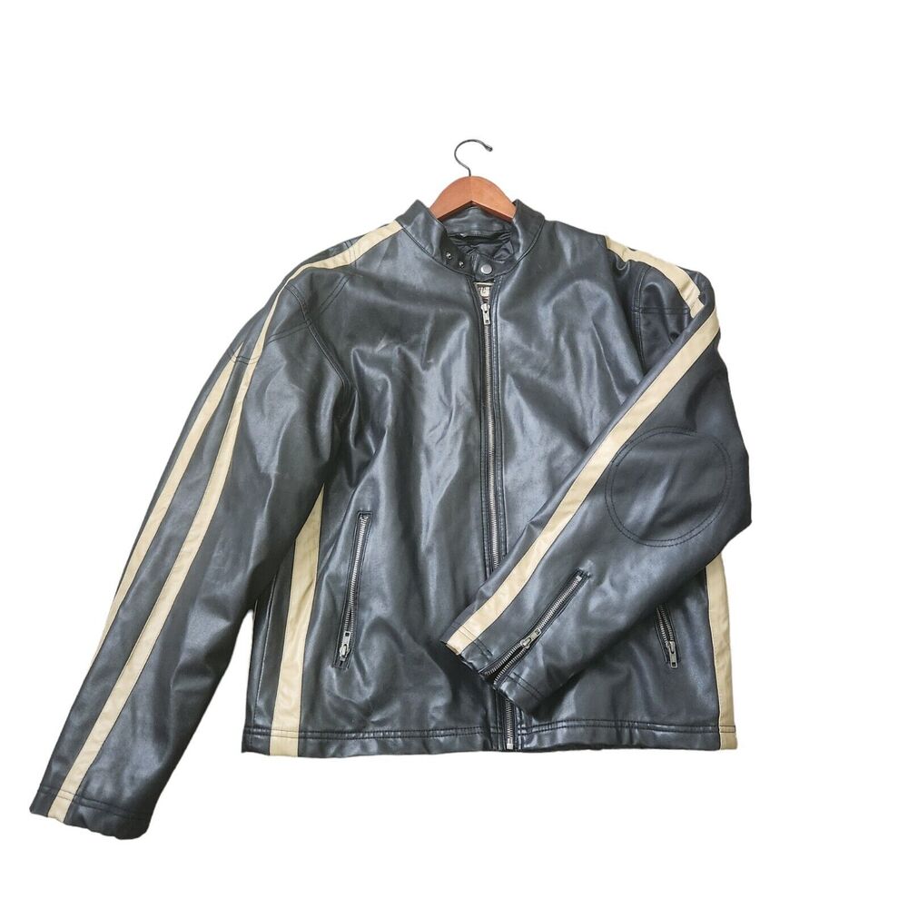 Black and Tan Bomber Jacket